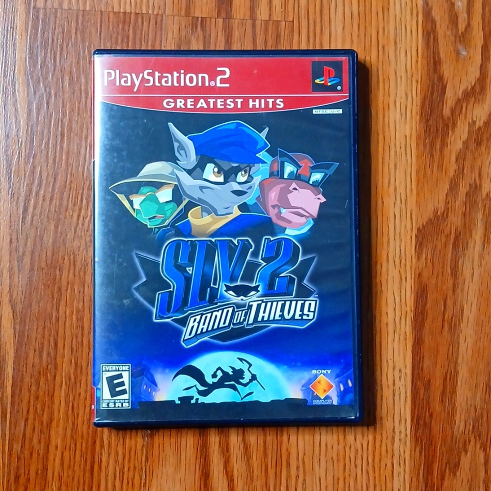 PlayStation‎ 2 Sly 2 Band Of Thieves Case (No Manual No Disc)